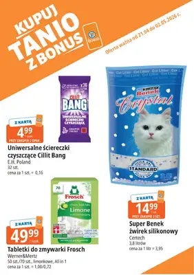 Leclerc - gazetka promocyjna Kupuj tanio z bonus od wtorku 21.04 do soboty 02.05 - strona 18