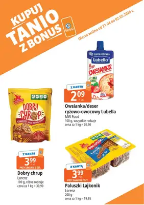 Leclerc - gazetka promocyjna Kupuj tanio z bonus od wtorku 21.04 do soboty 02.05 - strona 15