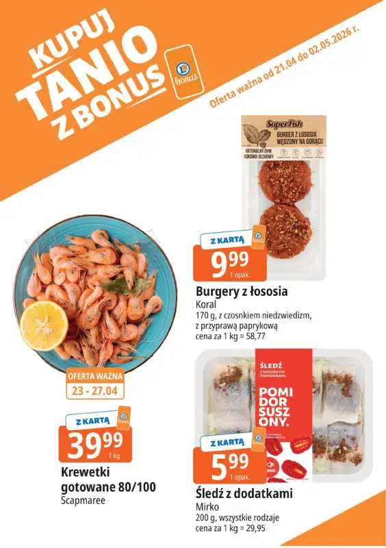 Leclerc - gazetka promocyjna Kupuj tanio z bonus od wtorku 21.04 do soboty 02.05 - strona 12