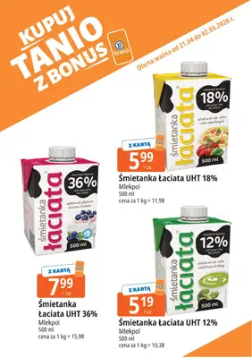 Leclerc - gazetka promocyjna Kupuj tanio z bonus od wtorku 21.04 do soboty 02.05 - strona 3