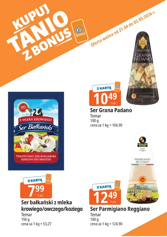 Leclerc - gazetka promocyjna Kupuj tanio z bonus od wtorku 21.04 do soboty 02.05 - strona 9