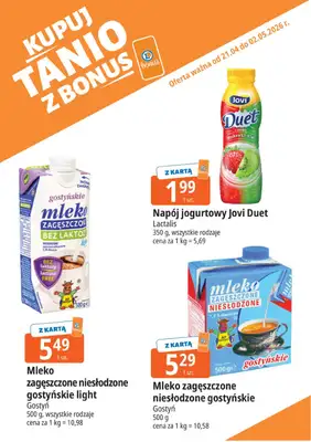 Leclerc - gazetka promocyjna Kupuj tanio z bonus od wtorku 21.04 do soboty 02.05 - strona 7