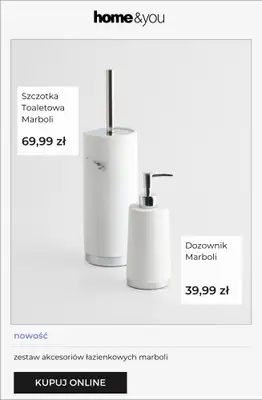 home&you - gazetka promocyjna Nowości: łazienka od poniedziałku 20.04  - strona 6