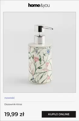 home&you - gazetka promocyjna Nowości: łazienka od poniedziałku 20.04  - strona 9