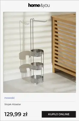 home&you - gazetka promocyjna Nowości: łazienka od poniedziałku 20.04  - strona 8