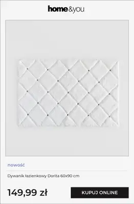 home&you - gazetka promocyjna Nowości: łazienka od poniedziałku 20.04  - strona 3