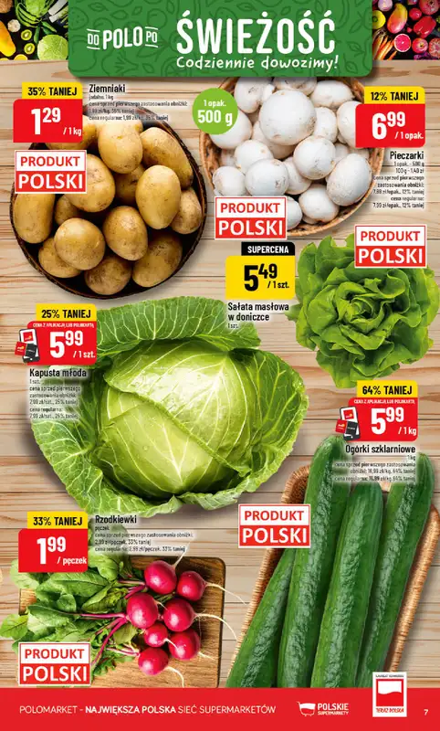 POLOmarket - gazetka promocyjna Gazetka od środy 22.04 do wtorku 28.04 - strona 7