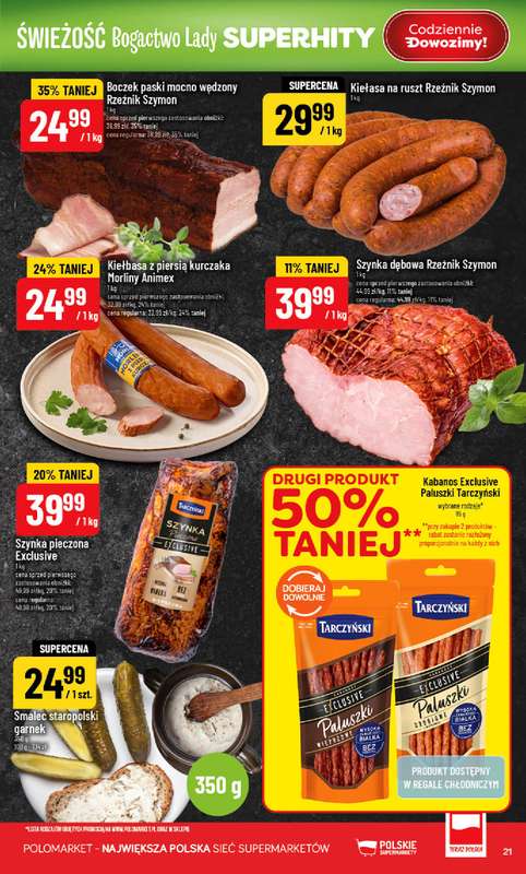 POLOmarket - gazetka promocyjna Gazetka od środy 22.04 do wtorku 28.04 - strona 21