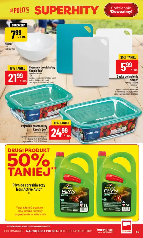 POLOmarket - gazetka promocyjna Gazetka od środy 22.04 do wtorku 28.04 - strona 59