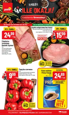 POLOmarket - gazetka promocyjna Gazetka od środy 22.04 do wtorku 28.04