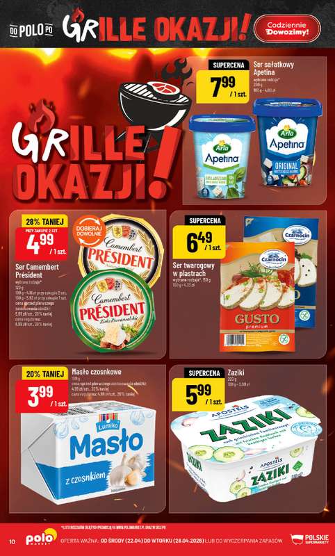 POLOmarket - gazetka promocyjna Gazetka od środy 22.04 do wtorku 28.04 - strona 10