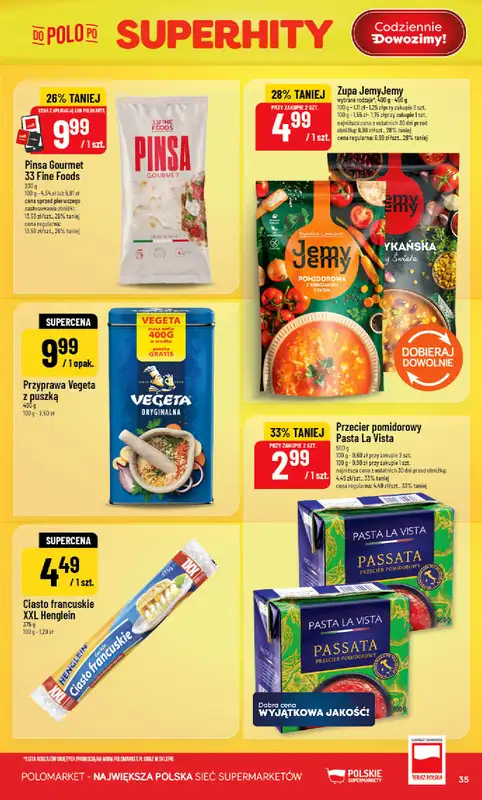 POLOmarket - gazetka promocyjna Gazetka od środy 22.04 do wtorku 28.04 - strona 35
