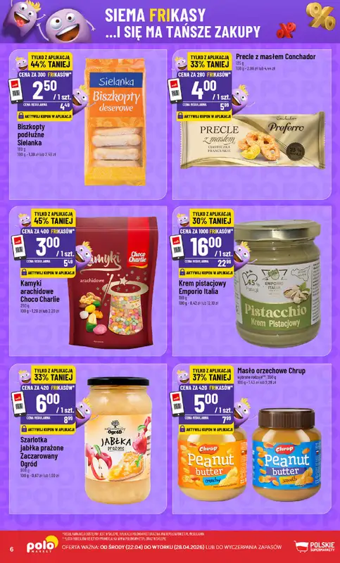 POLOmarket - gazetka promocyjna Frikasowy Katalog od środy 22.04 do wtorku 28.04 - strona 6