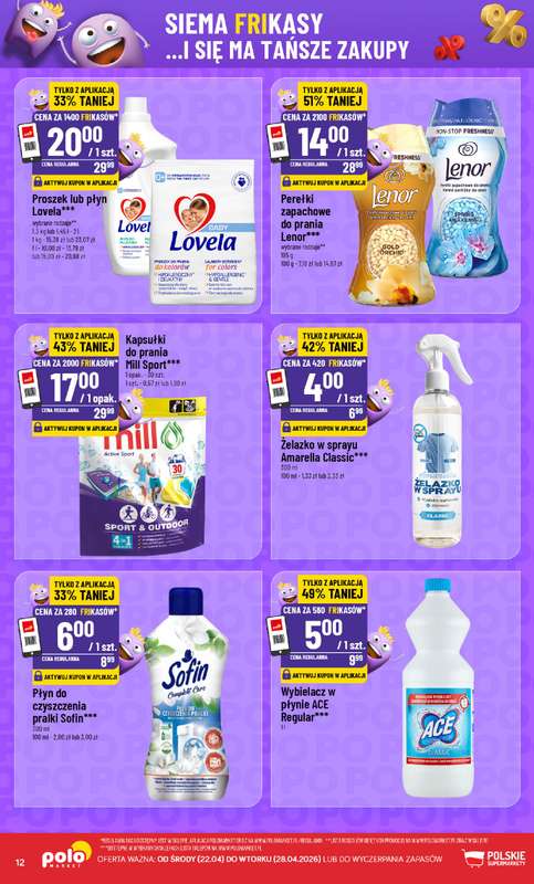 POLOmarket - gazetka promocyjna Frikasowy Katalog od środy 22.04 do wtorku 28.04 - strona 12