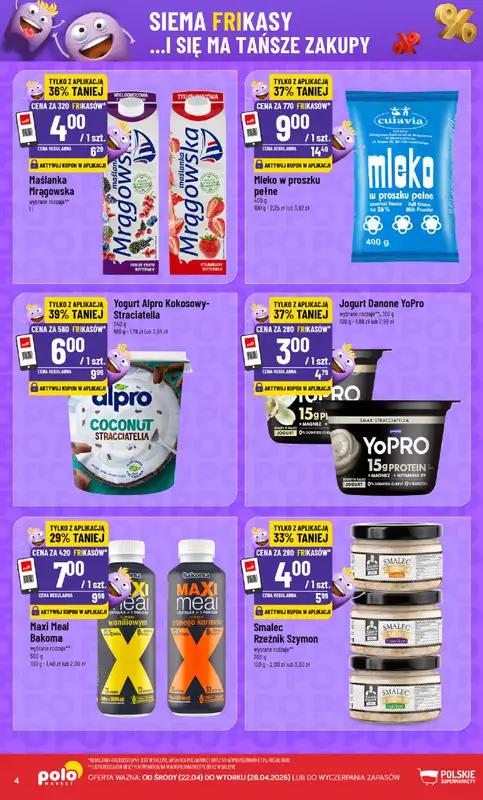 POLOmarket - gazetka promocyjna Frikasowy Katalog od środy 22.04 do wtorku 28.04 - strona 4