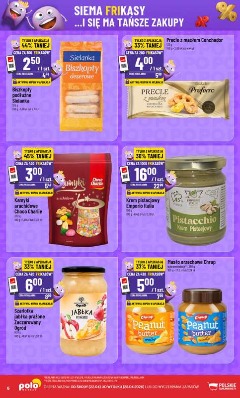 POLOmarket - gazetka promocyjna Frikasowy Katalog od środy 22.04 do wtorku 28.04 - strona 6