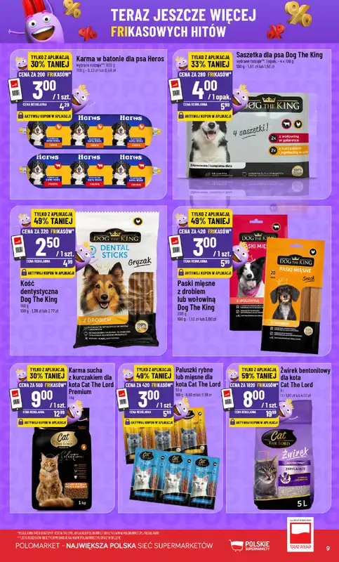 POLOmarket - gazetka promocyjna Frikasowy Katalog od środy 22.04 do wtorku 28.04 - strona 9