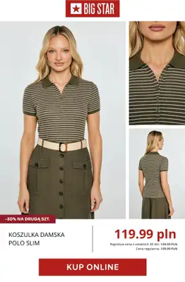 BIG STAR - gazetka promocyjna -30% na drugą sztukę od poniedziałku 20.04 do piątku 24.04 - strona 7