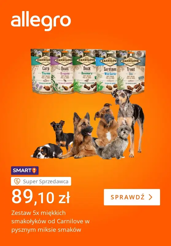 Allegro - gazetka promocyjna Zapasy dla Twojego pupila od wtorku 21.04 do poniedziałku 27.04 - strona 4