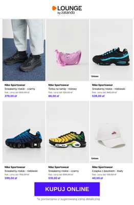 Lounge by Zalando - gazetka promocyjna Specjalne okazje: Nike Sportswear - Buty & Akcesoria od poniedziałku 20.04 do czwartku 23.04 - strona 4