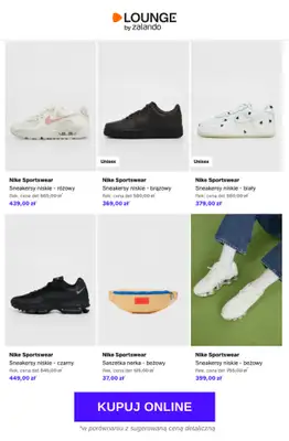 Lounge by Zalando - gazetka promocyjna Specjalne okazje: Nike Sportswear - Buty & Akcesoria od poniedziałku 20.04 do czwartku 23.04 - strona 2