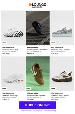 Lounge by Zalando - gazetka promocyjna Specjalne okazje: Nike Sportswear - Buty & Akcesoria od poniedziałku 20.04 do czwartku 23.04 - strona 6