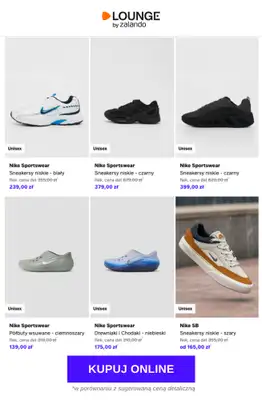 Lounge by Zalando - gazetka promocyjna Specjalne okazje: Nike Sportswear - Buty & Akcesoria od poniedziałku 20.04 do czwartku 23.04 - strona 10