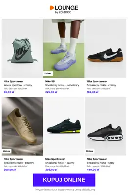 Lounge by Zalando - gazetka promocyjna Specjalne okazje: Nike Sportswear - Buty & Akcesoria od poniedziałku 20.04 do czwartku 23.04 - strona 7
