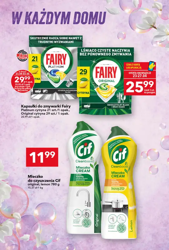 LEWIATAN - gazetka promocyjna Gazetka „MAMY TO w Lewiatanie” od czwartku 23.04 do niedzieli 03.05 - strona 18