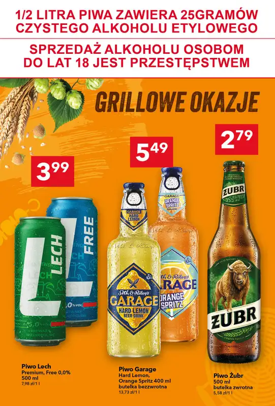 LEWIATAN - gazetka promocyjna Gazetka „MAMY TO w Lewiatanie” od czwartku 23.04 do niedzieli 03.05 - strona 7