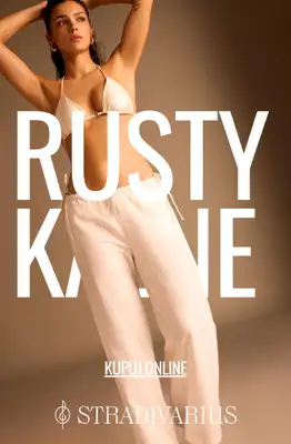 Stradivarius - gazetka promocyjna Kolekcja rustykalna od poniedziałku 20.04 do niedzieli 26.04