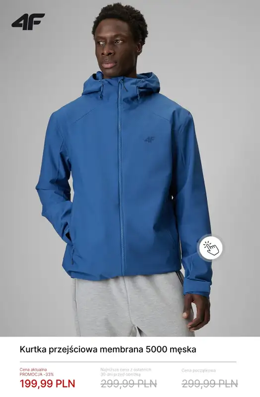 4F - gazetka promocyjna Kurtki wiosenne w supercenach! od poniedziałku 20.04  - strona 3