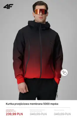 4F - gazetka promocyjna Kurtki wiosenne w supercenach! od poniedziałku 20.04  - strona 6