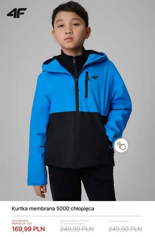 4F - gazetka promocyjna Kurtki wiosenne w supercenach! od poniedziałku 20.04  - strona 10