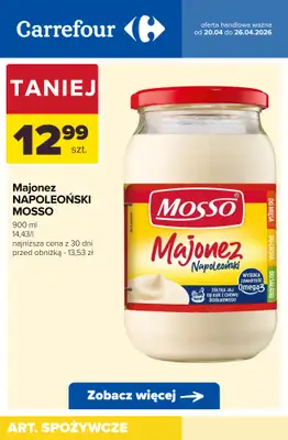 Carrefour - gazetka promocyjna Produkty na KANAPKI! - sprawdź oferty! od wtorku 21.04 do niedzieli 26.04 - strona 6