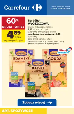 Carrefour - gazetka promocyjna Produkty na KANAPKI! - sprawdź oferty! od wtorku 21.04 do niedzieli 26.04 - strona 3