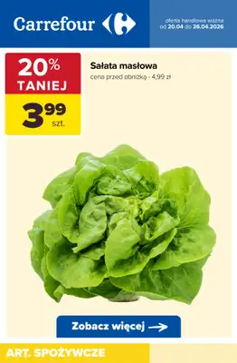 Carrefour - gazetka promocyjna Produkty na KANAPKI! - sprawdź oferty! od wtorku 21.04 do niedzieli 26.04 - strona 8