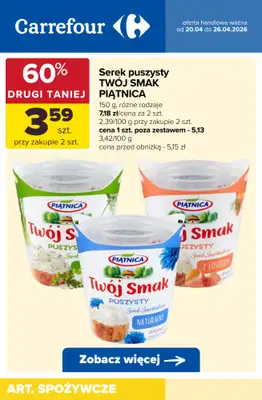 Carrefour - gazetka promocyjna Produkty na KANAPKI! - sprawdź oferty! od wtorku 21.04 do niedzieli 26.04 - strona 4