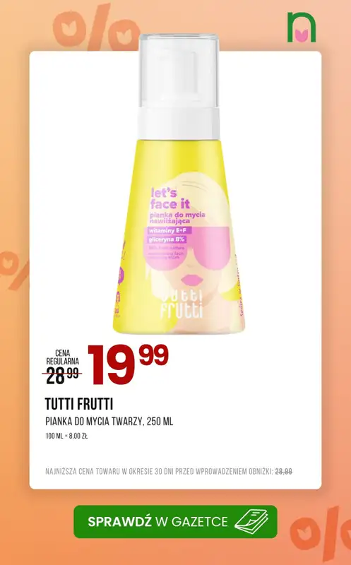 Drogerie Natura - gazetka promocyjna Naturalnie NISKIE CENY! od poniedziałku 20.04 do wtorku 05.05 - strona 4