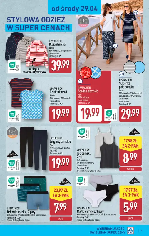 Aldi - gazetka promocyjna Aldi ma to coś! od środy 29.04 do wtorku 02.06 - strona 5
