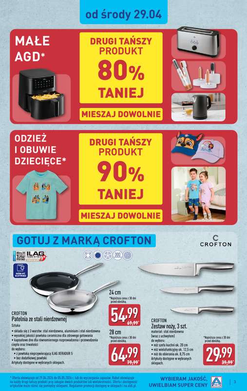 Aldi - gazetka promocyjna Aldi ma to coś! od środy 29.04 do soboty 02.05 - strona 3