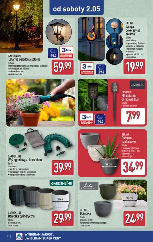 Aldi - gazetka promocyjna Aldi ma to coś! od środy 29.04 do soboty 02.05 - strona 12