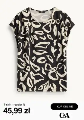 C&A - gazetka promocyjna Odzież w kolorach bieli i czerni od poniedziałku 20.04  - strona 6