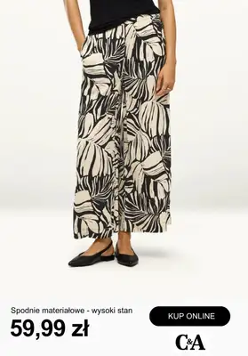 C&A - gazetka promocyjna Odzież w kolorach bieli i czerni od poniedziałku 20.04  - strona 7