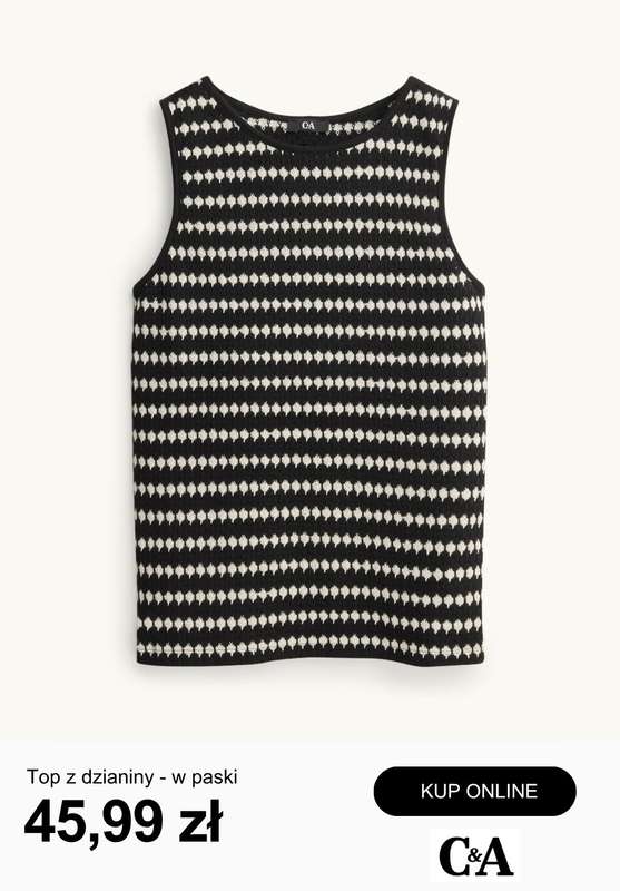 C&A - gazetka promocyjna Odzież w kolorach bieli i czerni od poniedziałku 20.04  - strona 13