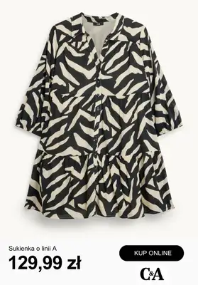 C&A - gazetka promocyjna Odzież w kolorach bieli i czerni od poniedziałku 20.04  - strona 2