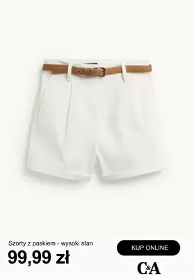 C&A - gazetka promocyjna Odzież w kolorach bieli i czerni od poniedziałku 20.04  - strona 12