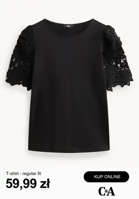 C&A - gazetka promocyjna Odzież w kolorach bieli i czerni od poniedziałku 20.04  - strona 8