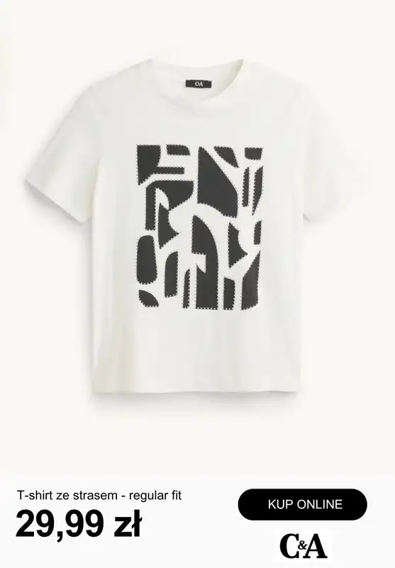 C&A - gazetka promocyjna Odzież w kolorach bieli i czerni od poniedziałku 20.04  - strona 11