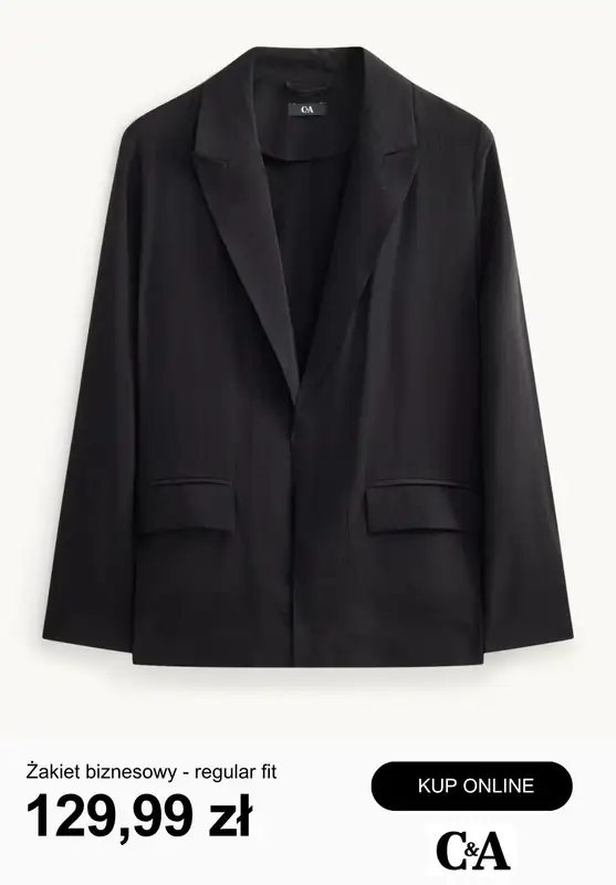 C&A - gazetka promocyjna Odzież w kolorach bieli i czerni od poniedziałku 20.04  - strona 10